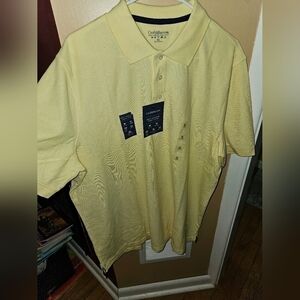 Croft & Barrow Men's size XL Yellow New Polo Shirt